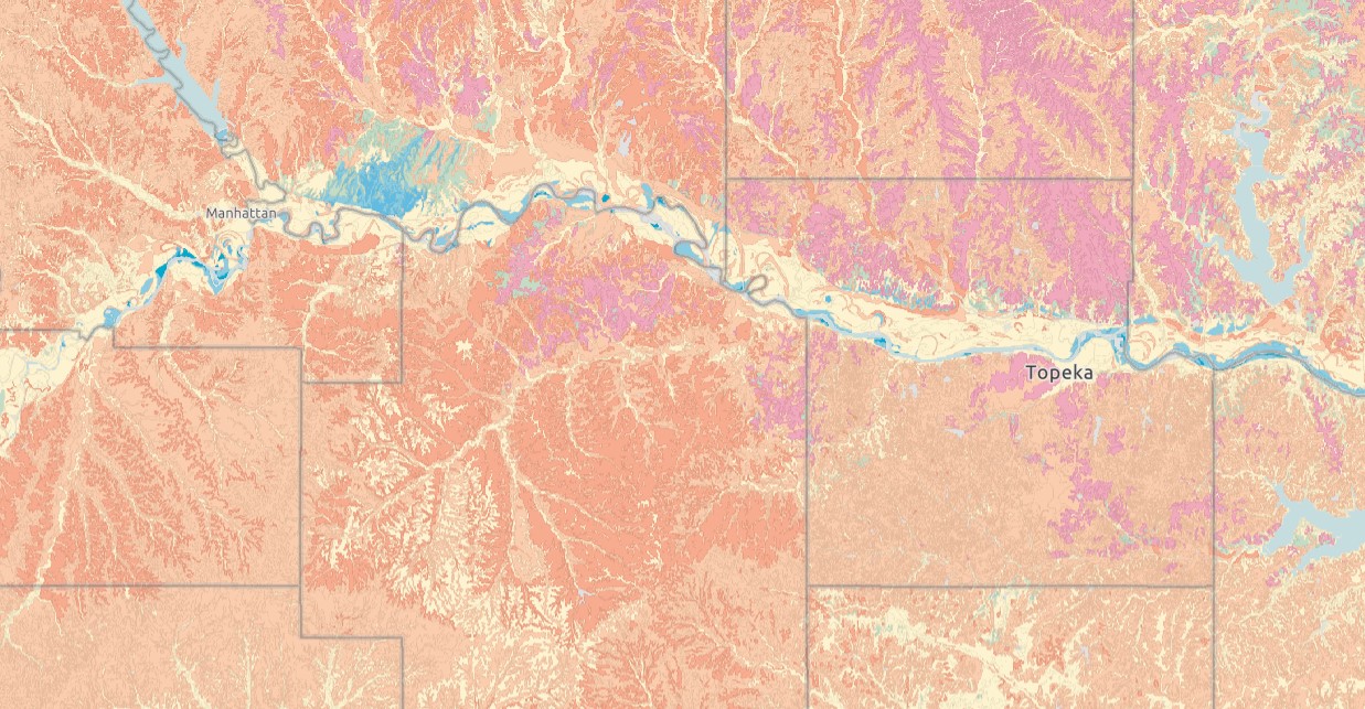 Kansas Treemap Map Gallery | All Things Kansas | Kansas State University
